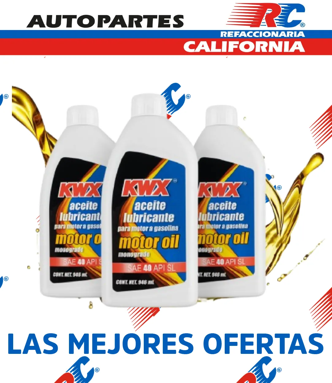Catálogo de Refaccionaria California Ofertas 24 de julio al 7 de agosto 2026 - Pagina 1