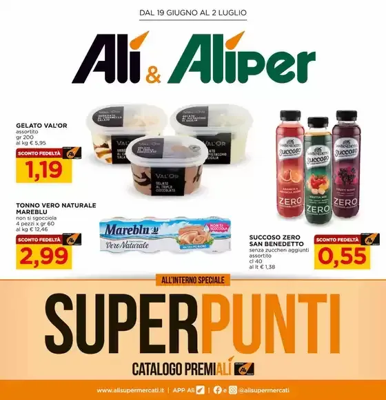 Volantini Alí supermercati da 19 giugno a 2 luglio di 2025 - Pagina del volantino 1