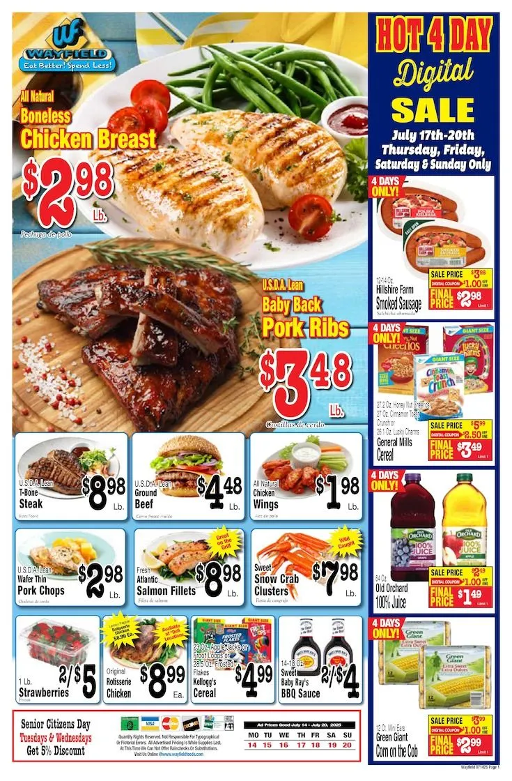 Weekly ad Wayfield Sales from July 14 to July 20 2025 - Page 