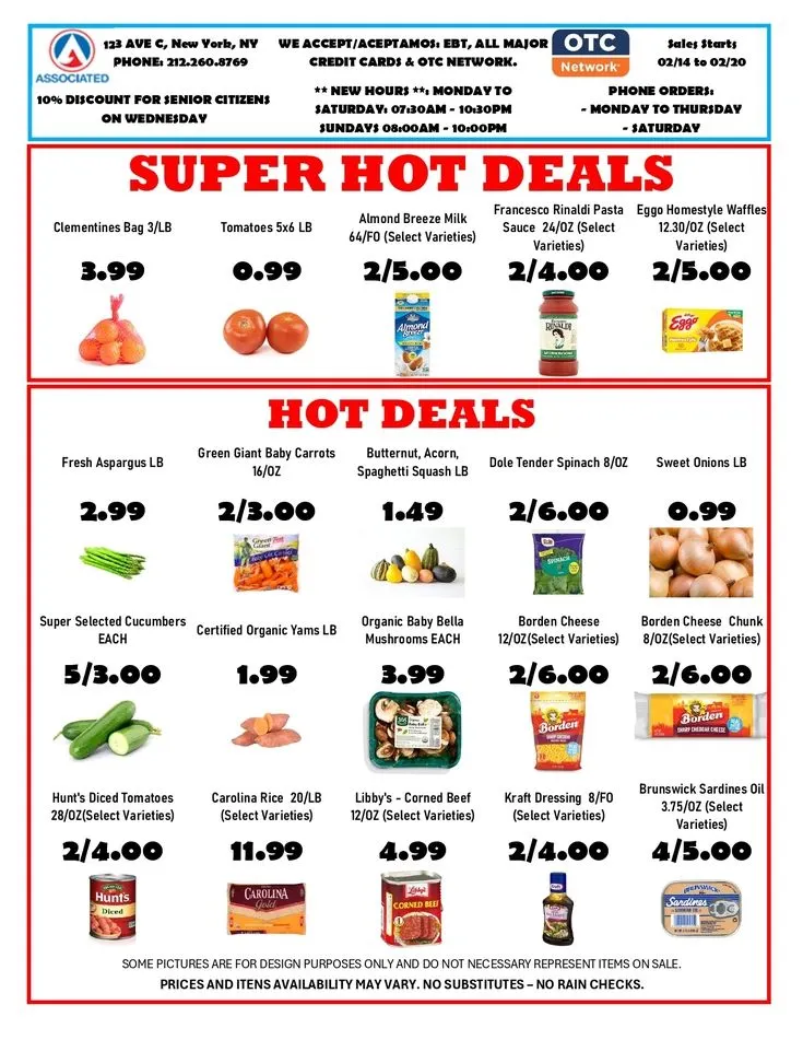 Weekly ad Associated Supermarkets Sales from February 14 to February 20 2025 - Page 