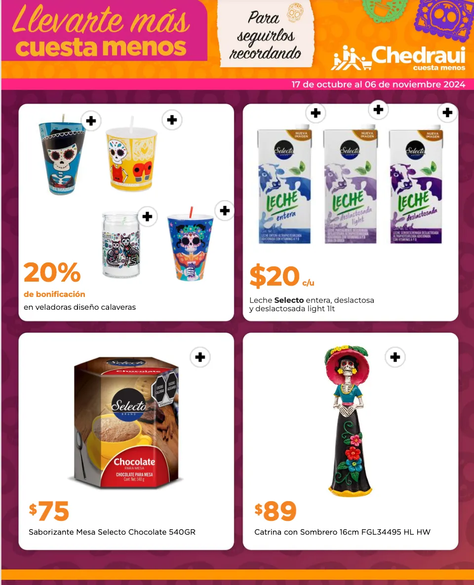 Catálogo de Ofertas semanales en Chedraui 17 de octubre al 6 de noviembre 2024 - Pagina 1