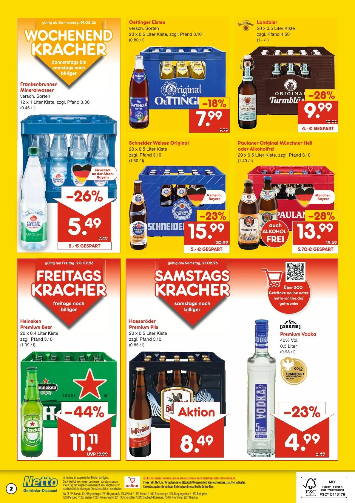 Netto Marken-Discount von 16. Februar bis 21. Februar 2026 - Prospekt seite 2