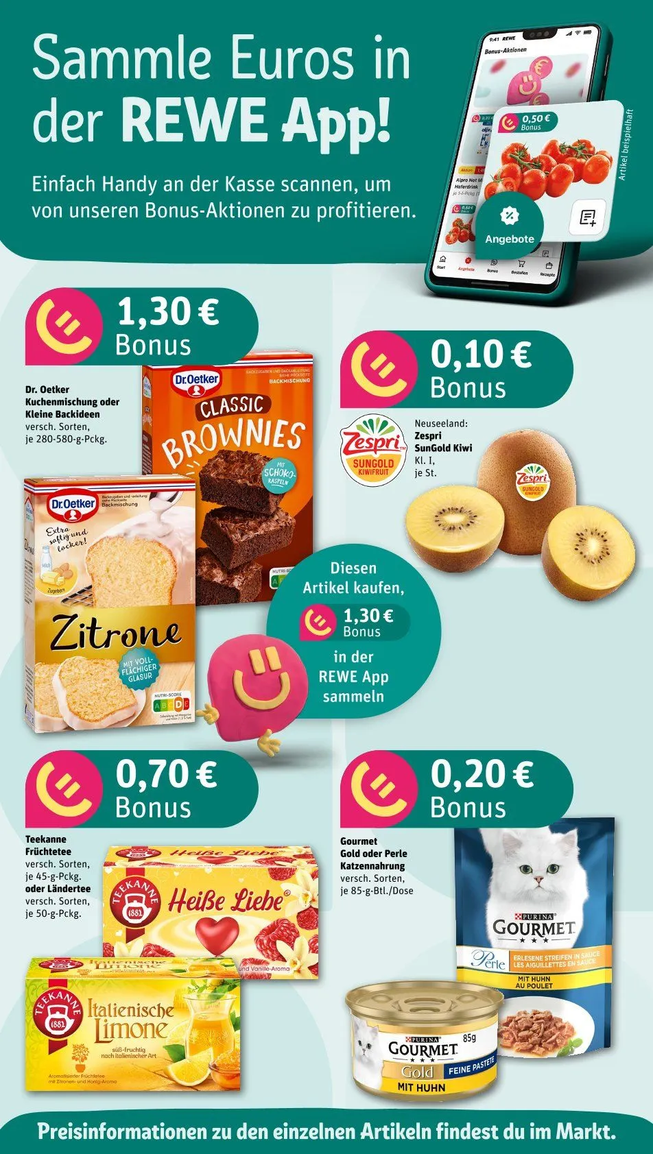 REWE Propsekt von 17. Juni bis 22. Juni 2025 - Prospekt seite 2
