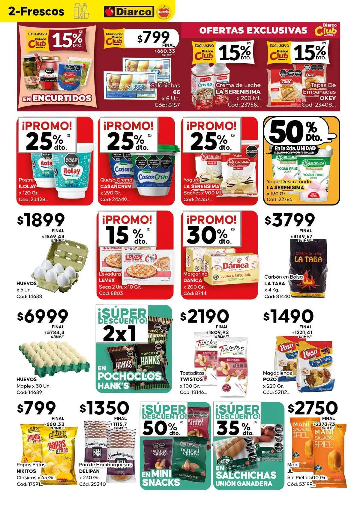 Ofertas de Ofertas Diarco 25 de agosto al 29 de agosto 2025 - Página 2 del catálogo
