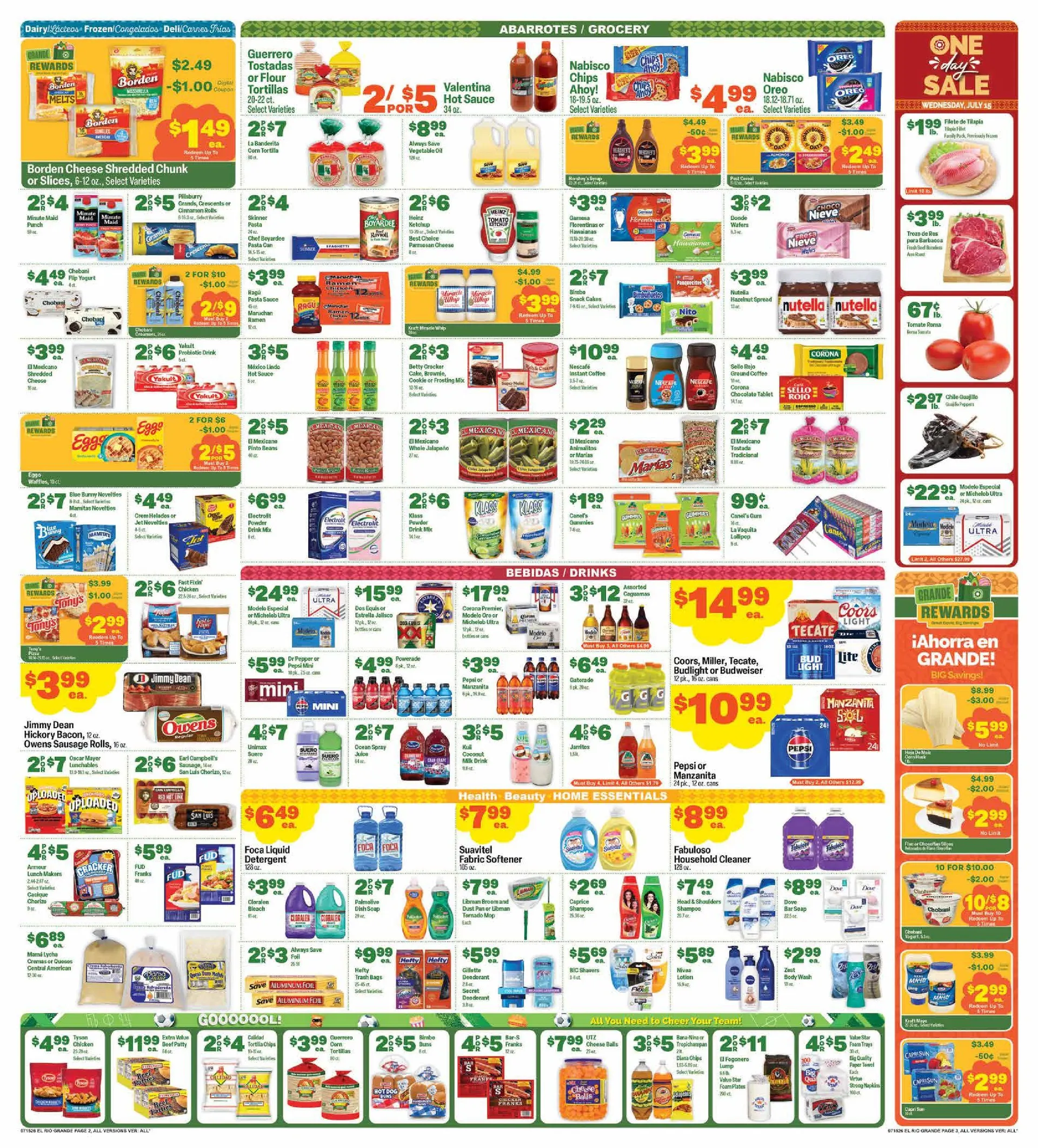 Weekly ad El Rio Grande Sales from July 15 to July 21 2026 - Page 2