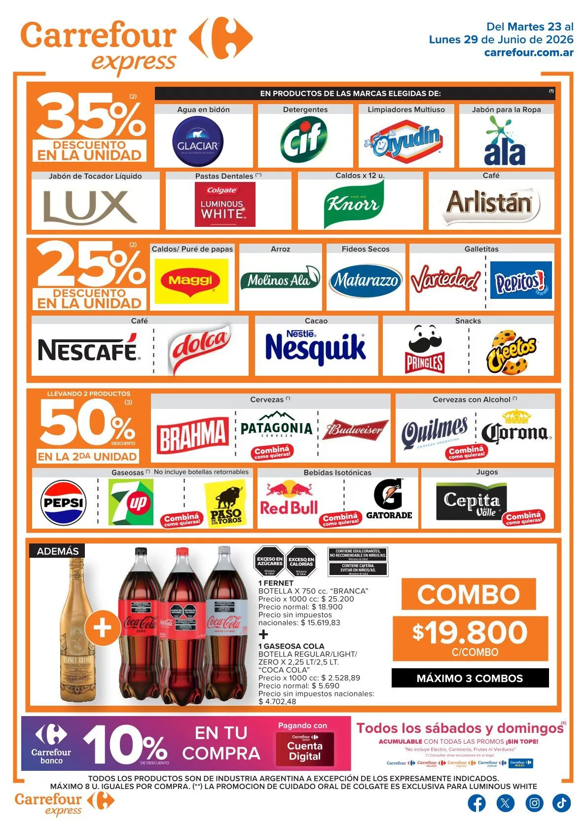 Ofertas de Ofertas Carrefour Express 23 de junio al 29 de junio 2026 - Página 2 del catálogo