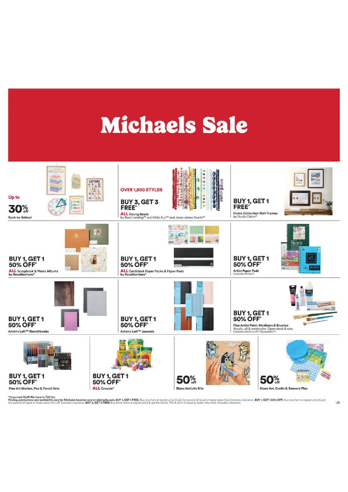 Weekly ad Michaels Sales from July 13 to July 18 2026 - Page 2
