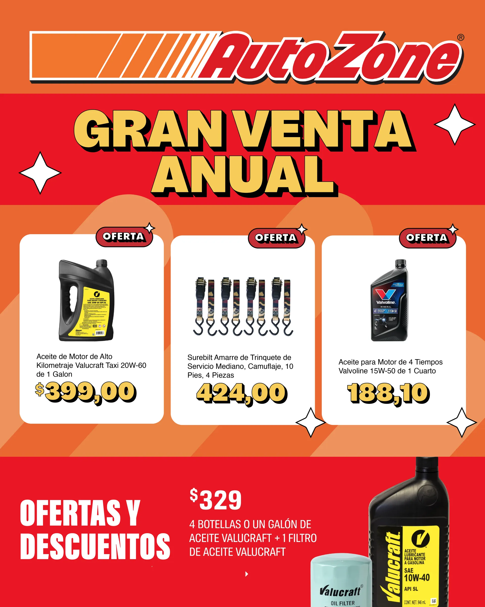 Catálogo de AutoZone Gran Venta Anual 27 de mayo al 3 de junio 2025 - Pagina 1