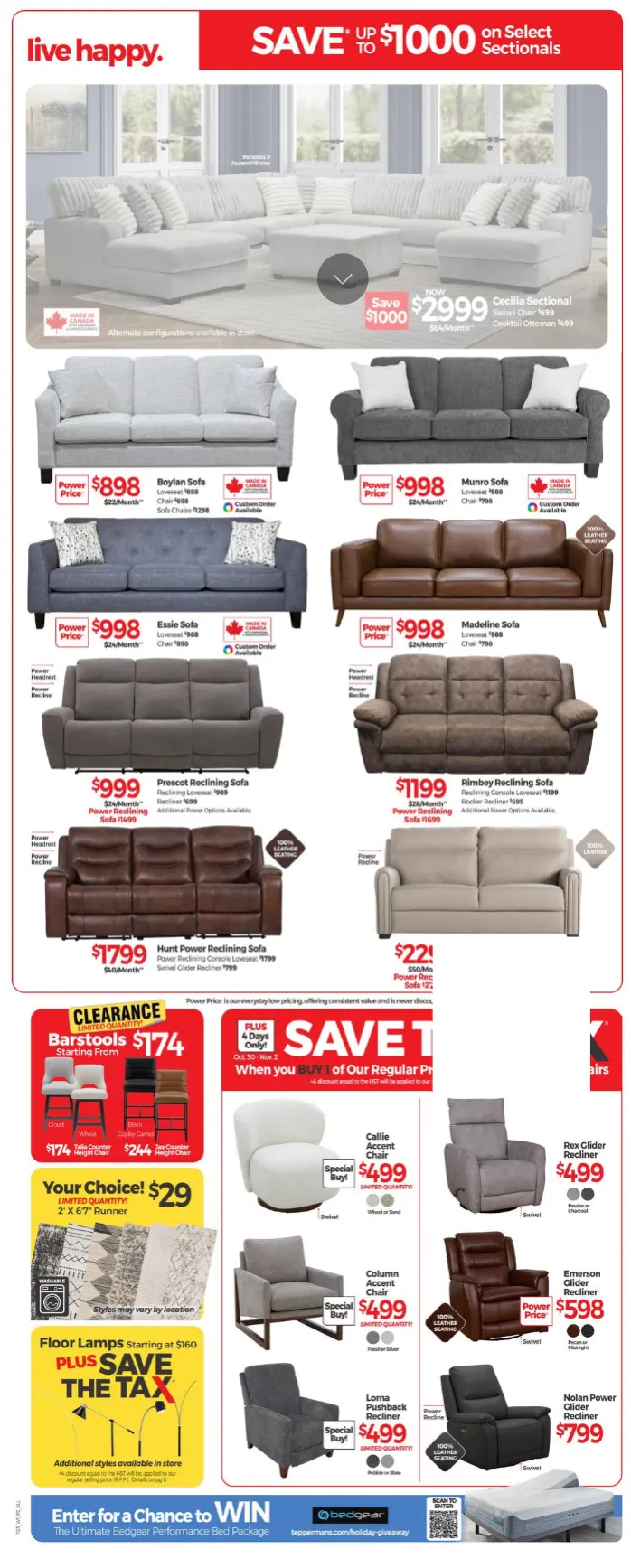 Tepperman's Sales from October 30 to November 5 2025 - flyer page 2