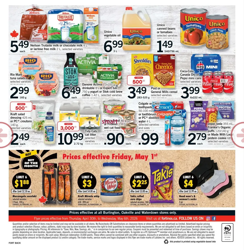 Fortinos Sales from April 30 to May 6 2026 - flyer page 2