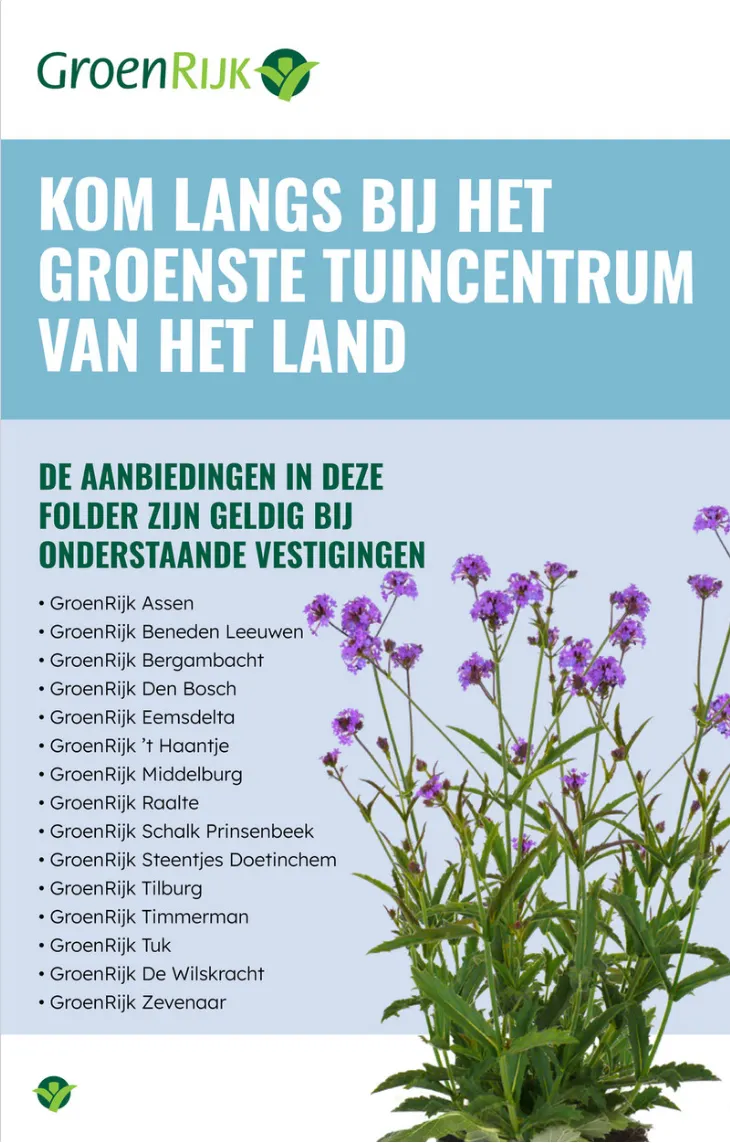 GroenRijk folders van 7 mei tot 13 mei 2026 - Folder pagina 2