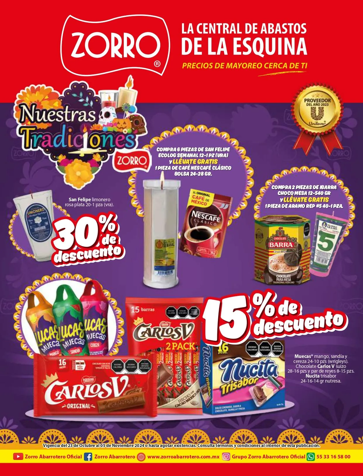 Catálogo de Oferta actual: Zorro 23 de octubre al 5 de noviembre 2024 - Pagina 1