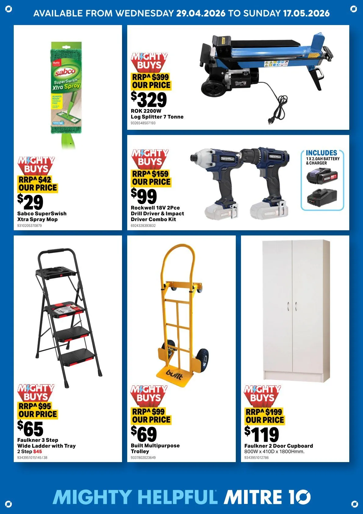 Mitre 10 - Catalogue valid from 29 April to 17 May 2026 - page 2