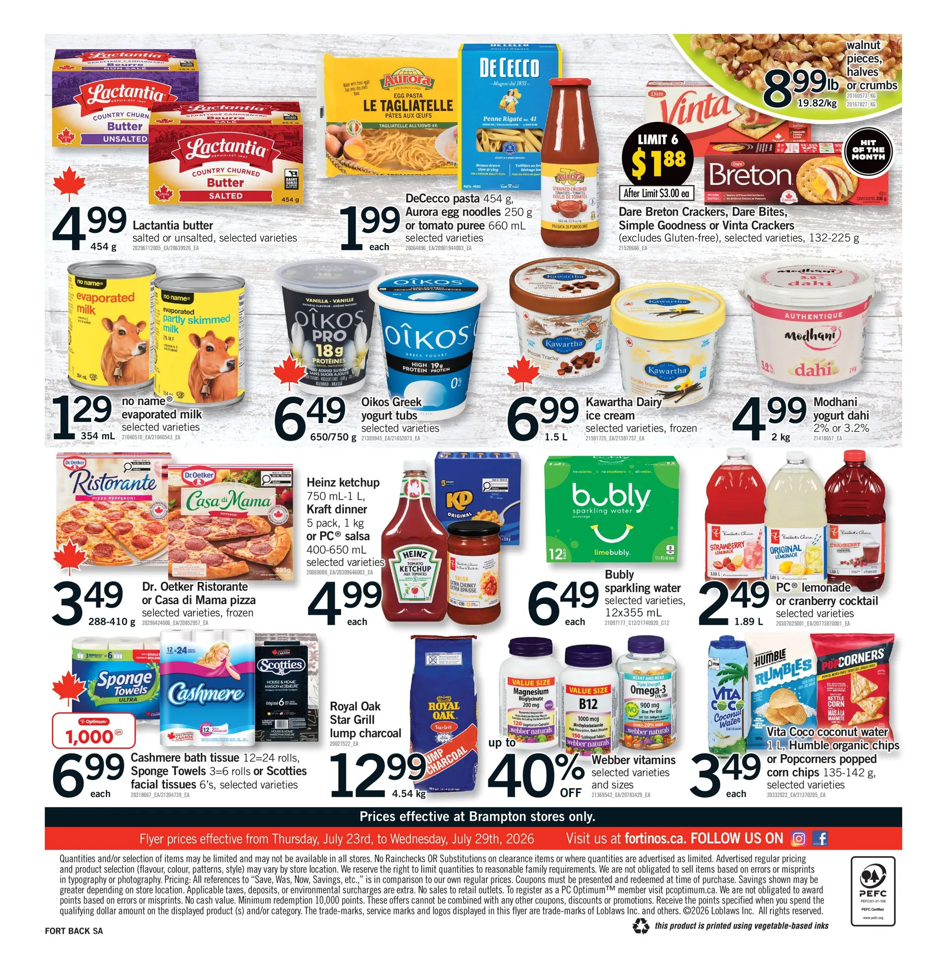 Fortinos Sales from July 23 to July 29 2026 - flyer page 2