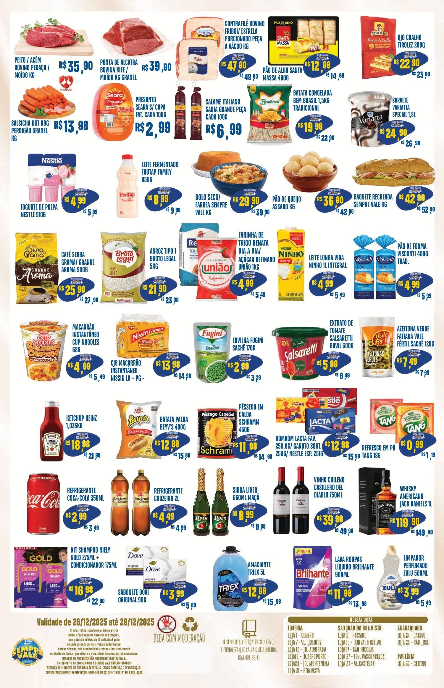 Encarte de  Sempre Vale Supermercados - Promoções imperdíveis! 26 de dezembro até 28 de dezembro 2025 - Pagina 2