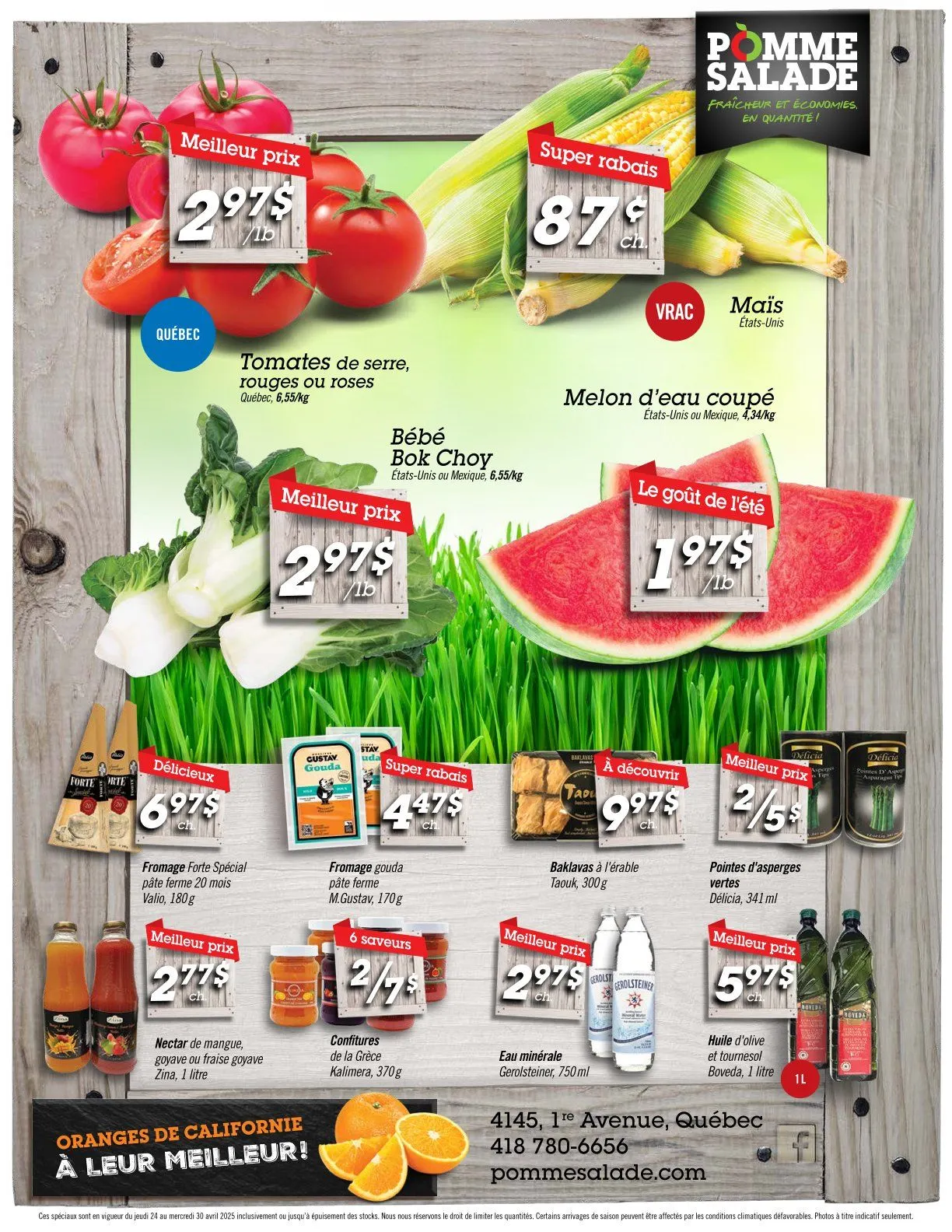 Pomme Salade Ssles from April 24 to April 30 2025 - flyer page 2