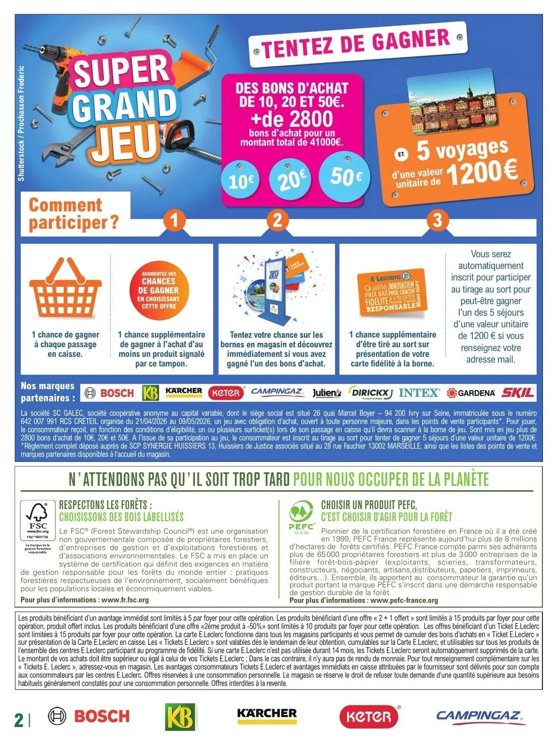 Catalogues E.Leclerc Brico  du 21 avril au 9 mai 2026 - Catalogue page 2