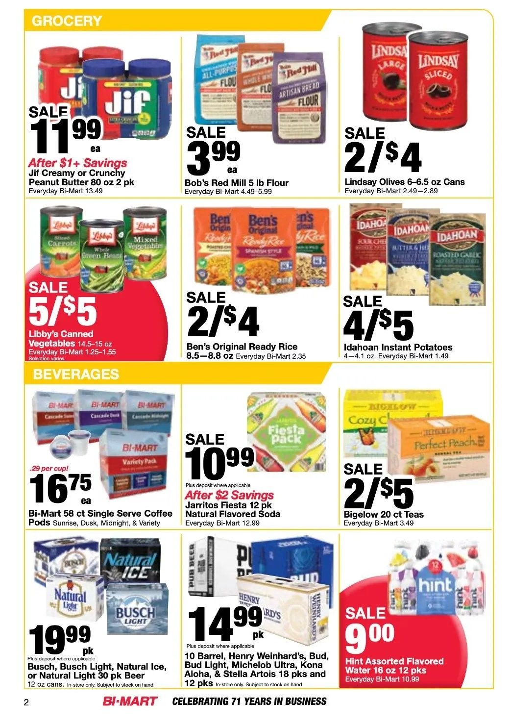 Weekly ad Bi-Mart Sales from February 24 to March 9 2026 - Page 2