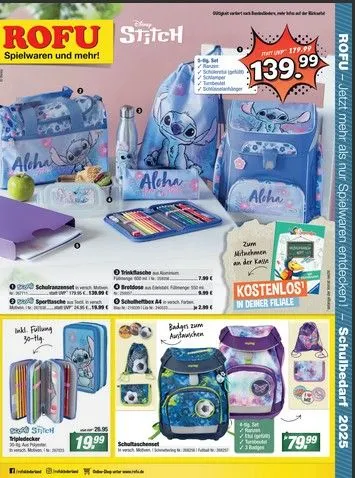 ROFU Kinderland Angebote von 26. Juli bis 2. August 2025 - Prospekt seite