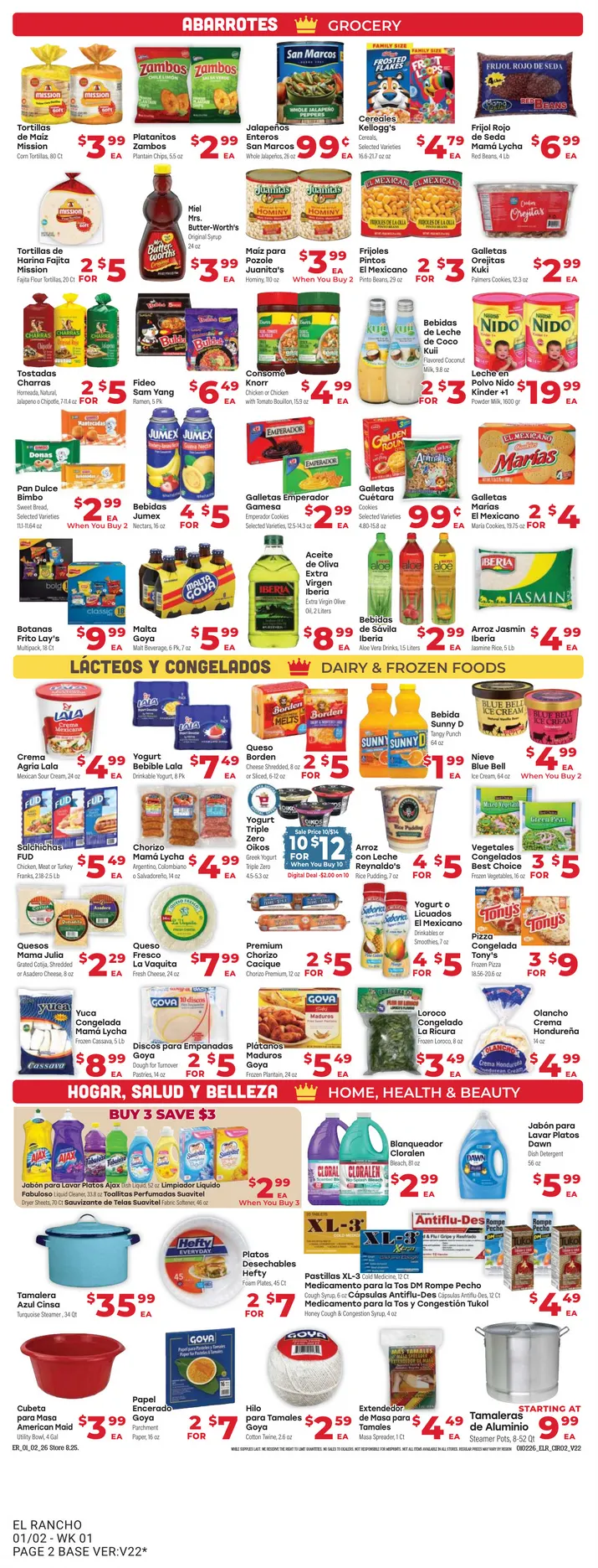Weekly ad El Rancho Sales from January 2 to January 6 2026 - Page 2
