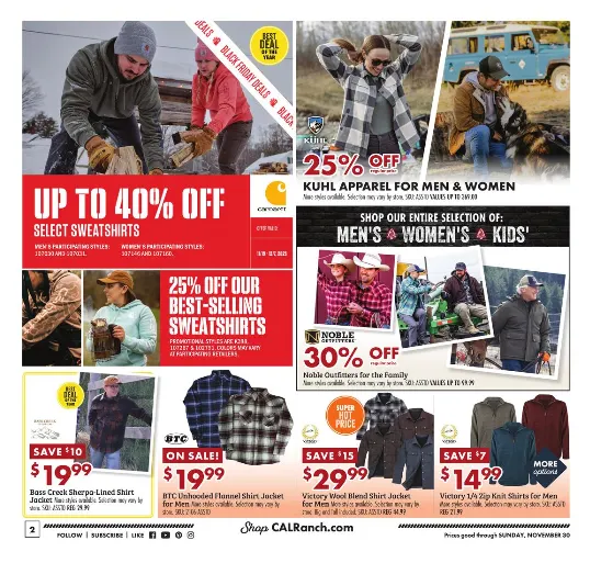 Weekly ad C-A-L Ranch Stores Sales from November 28 to November 30 2025 - Page 2