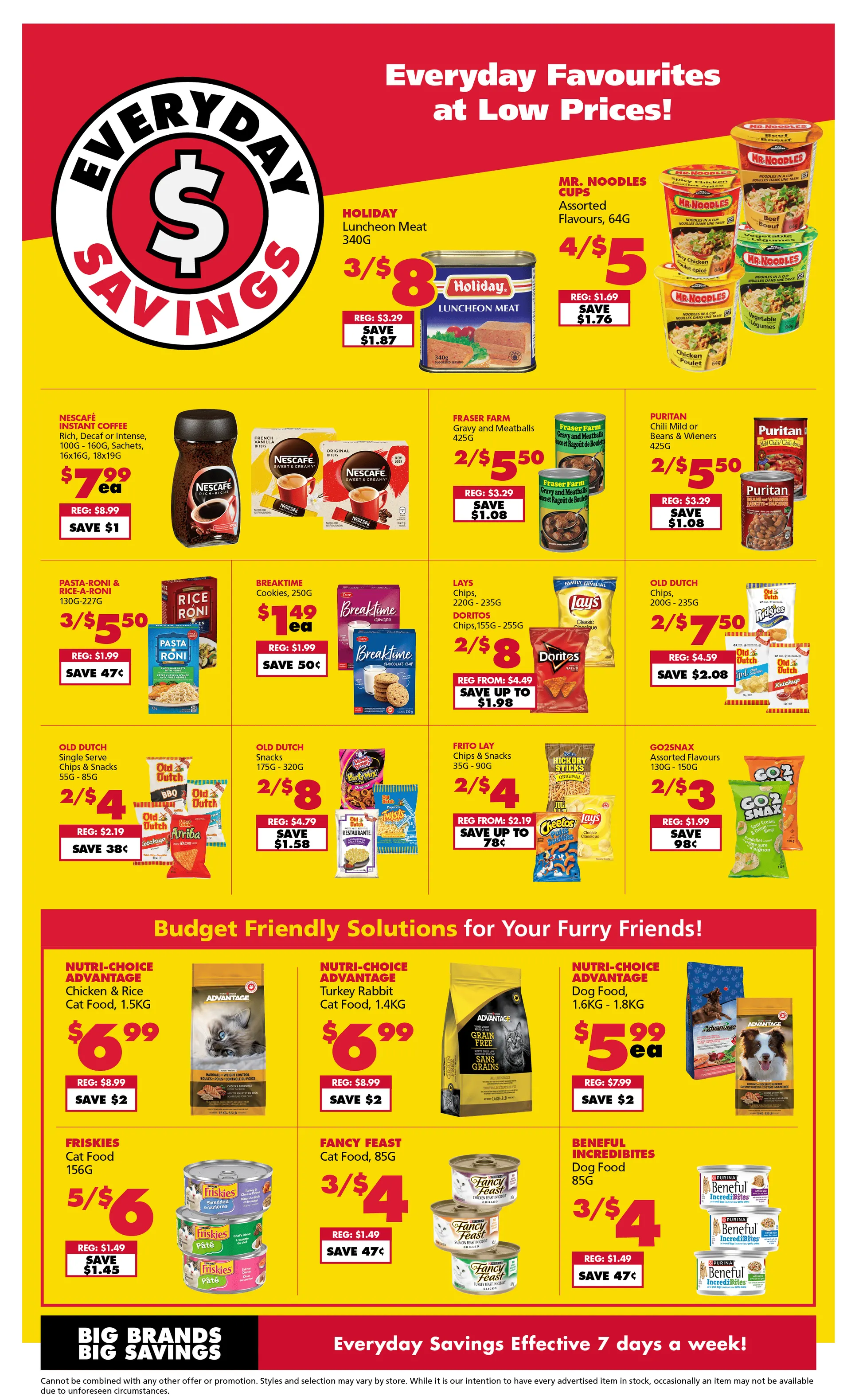 The Bargain Shop weekly ads from March 19 to March 31 2026 - flyer page 