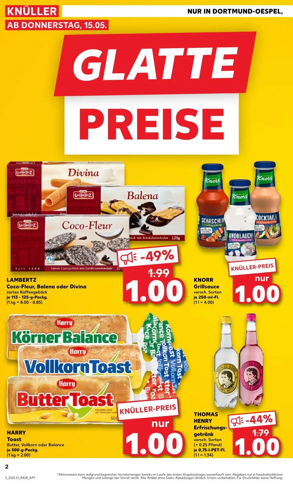 Kaufland Prospekt von 15. Mai bis 21. Mai 2025 - Prospekt seite 2
