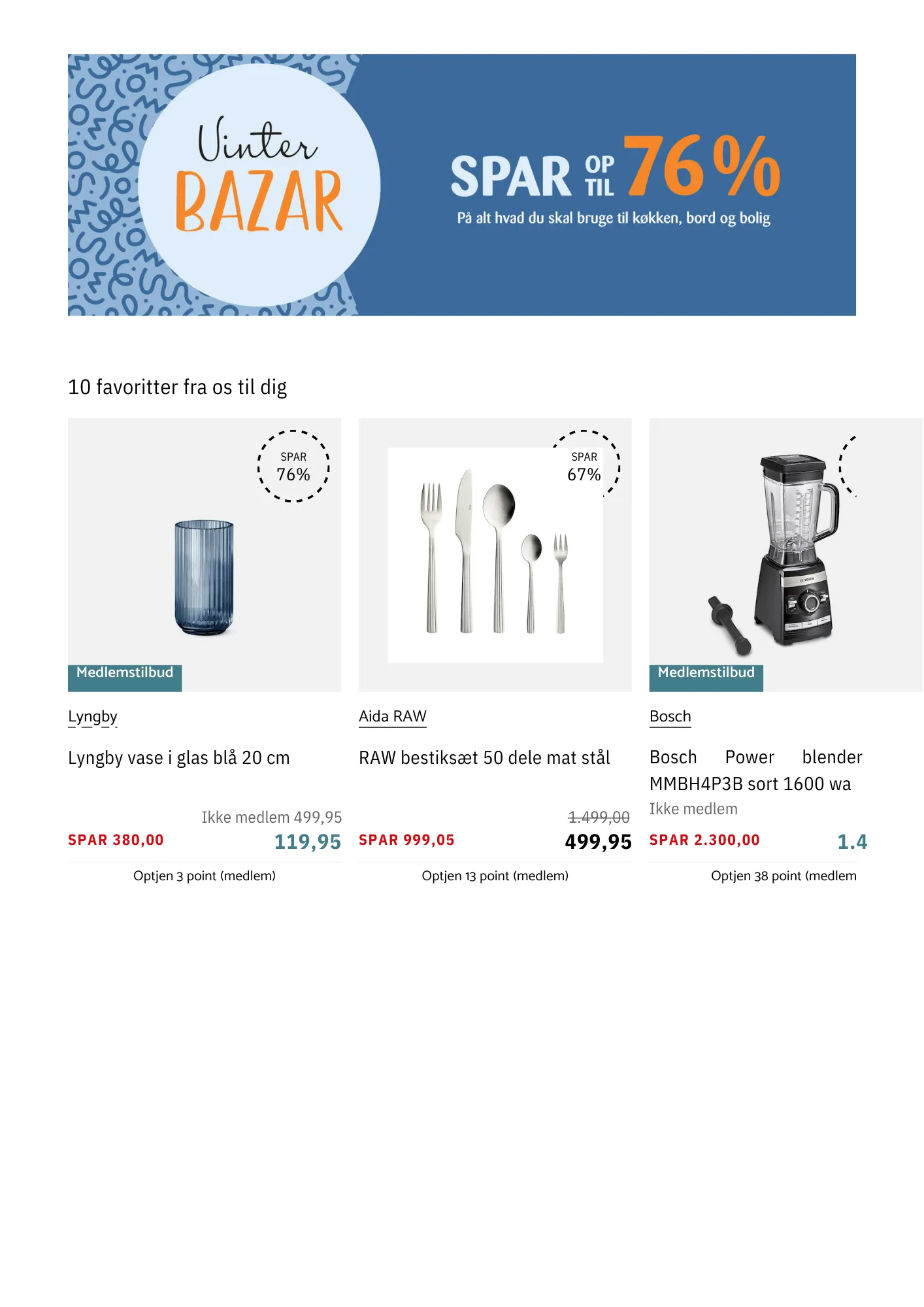 Seneste tilbud fra Kop & Kande - 6. februar 28. februar 2025