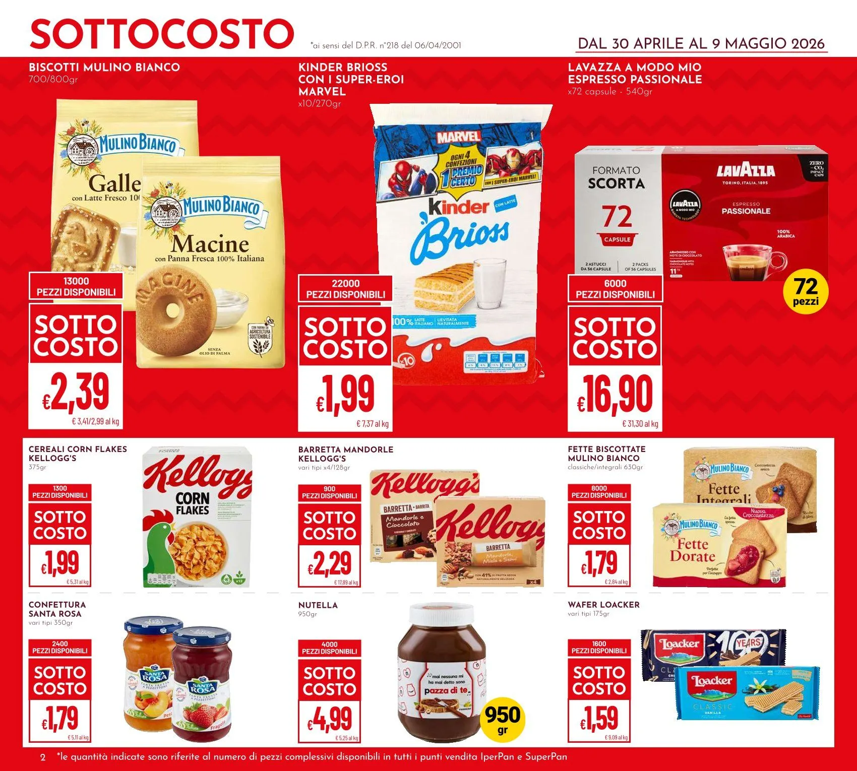 Volantini Pan da 30 aprile a 10 maggio di 2026 - Pagina del volantino 2