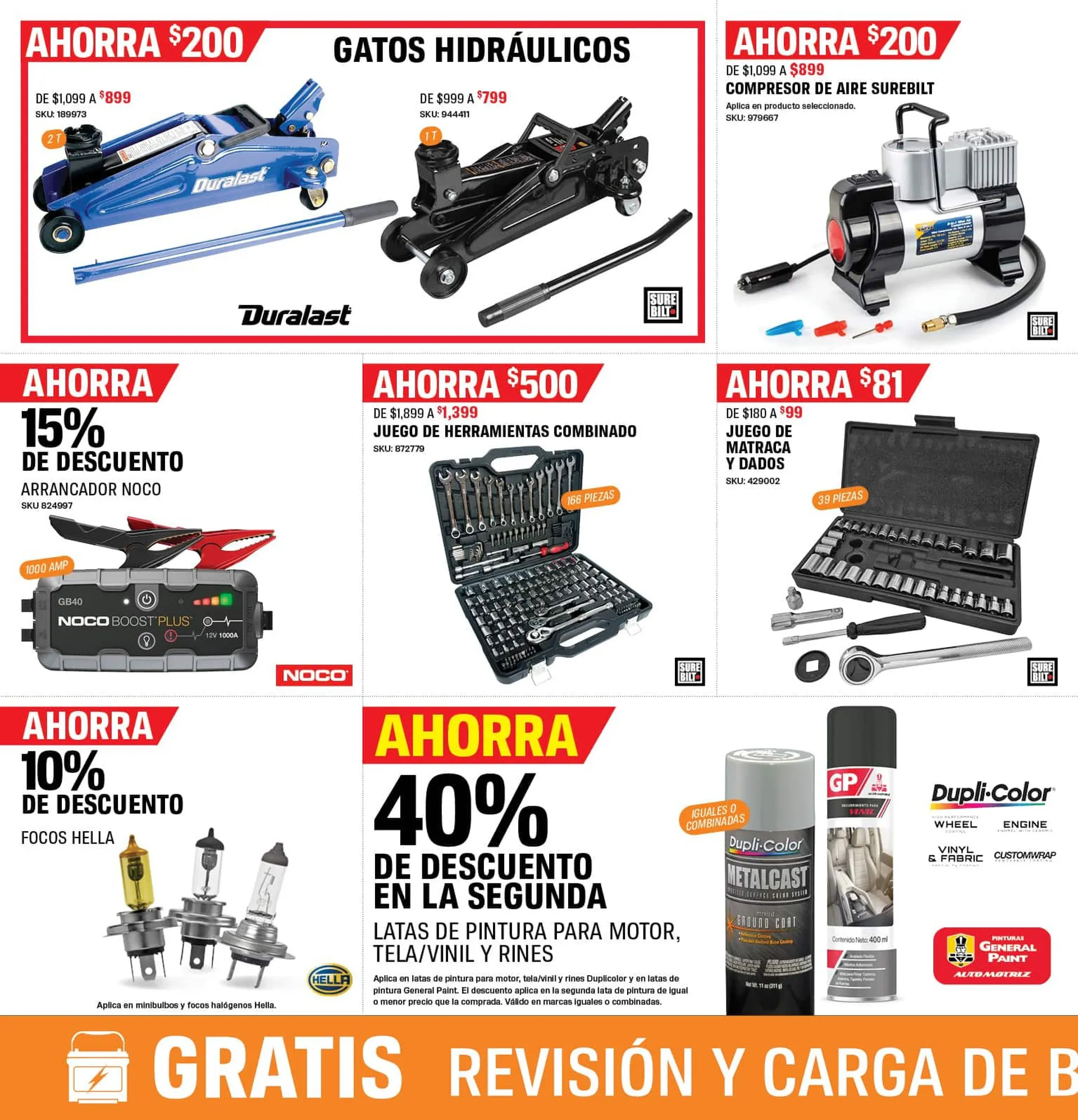 Catálogo de  AutoZone Ofertas  4 de agosto al 9 de agosto 2025 - Pagina 2