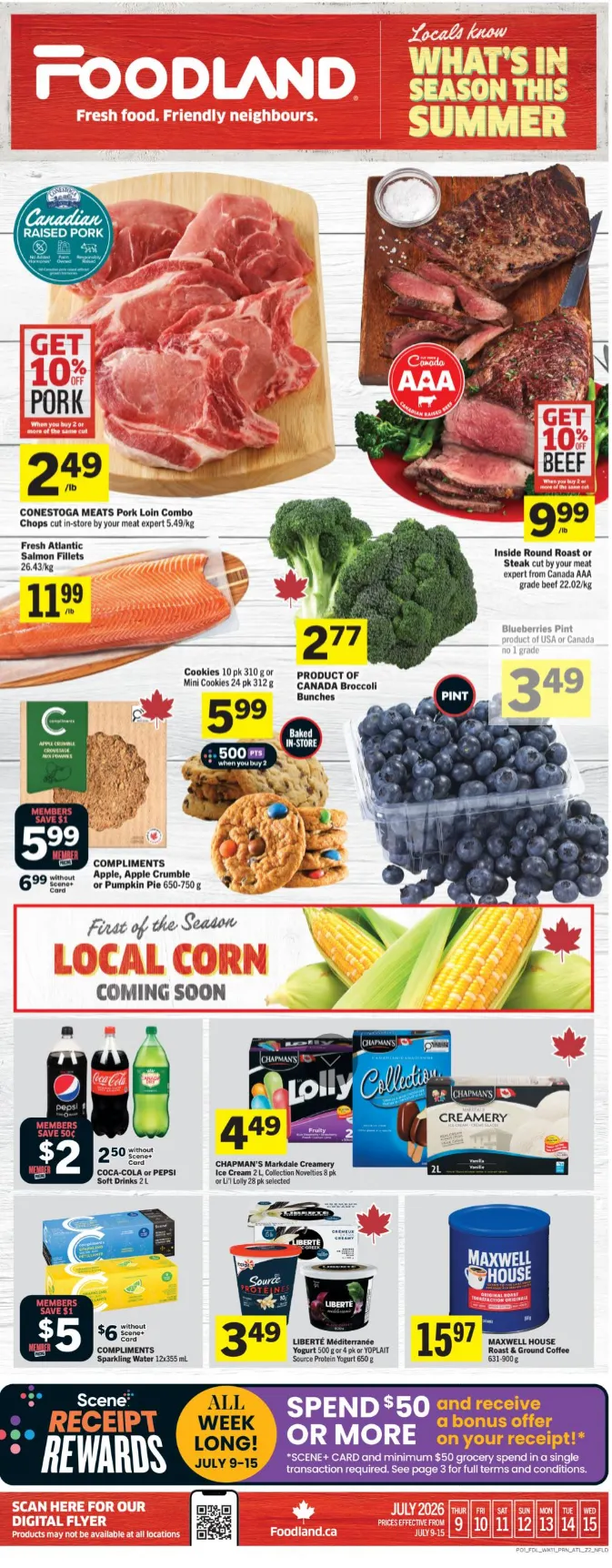 Foodland Sales from July 9 to July 15 2026 - flyer page 2