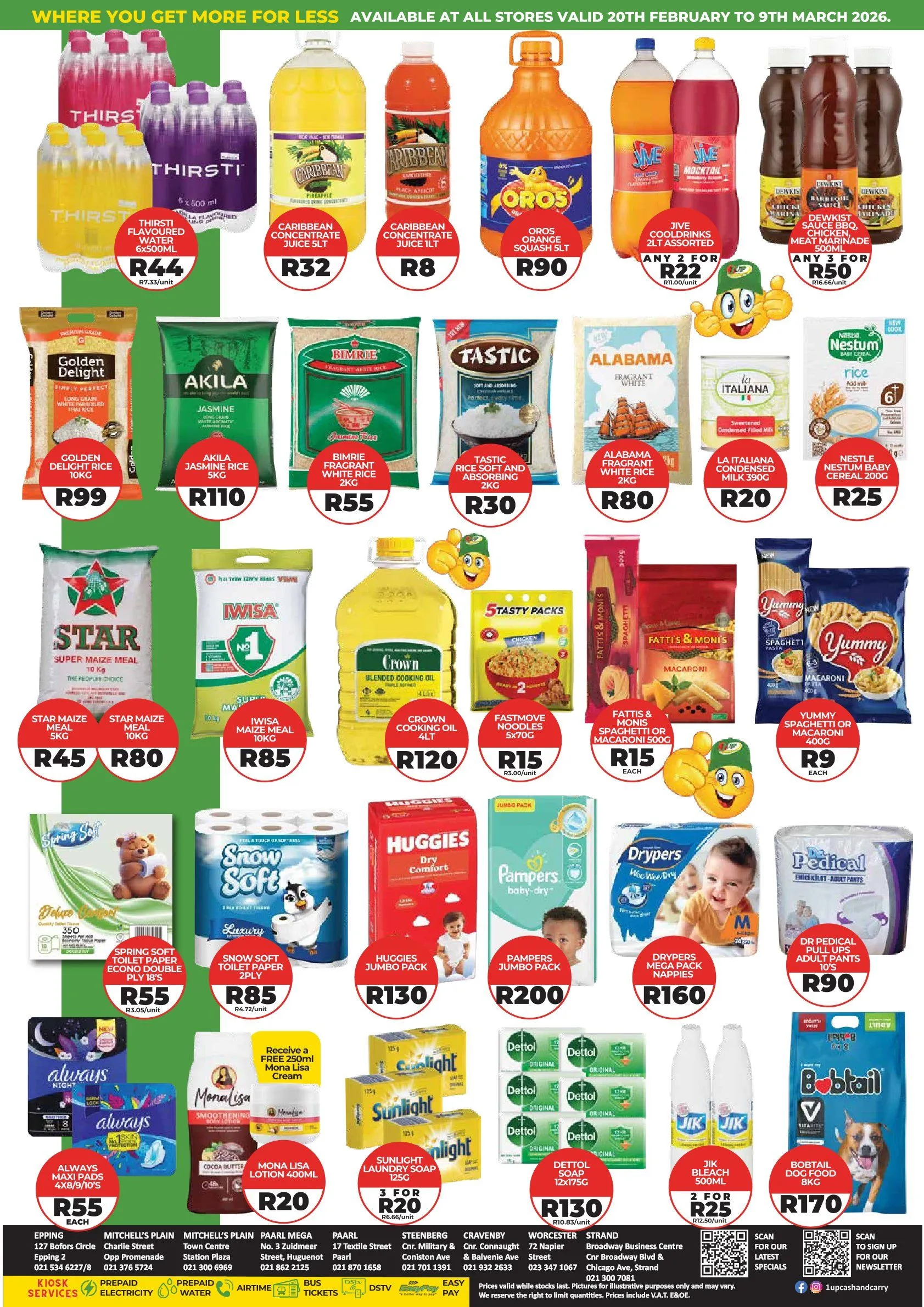 1UP Cash & Carry Sales from 20 February to 9 March 2026 - Catalogue Page 2