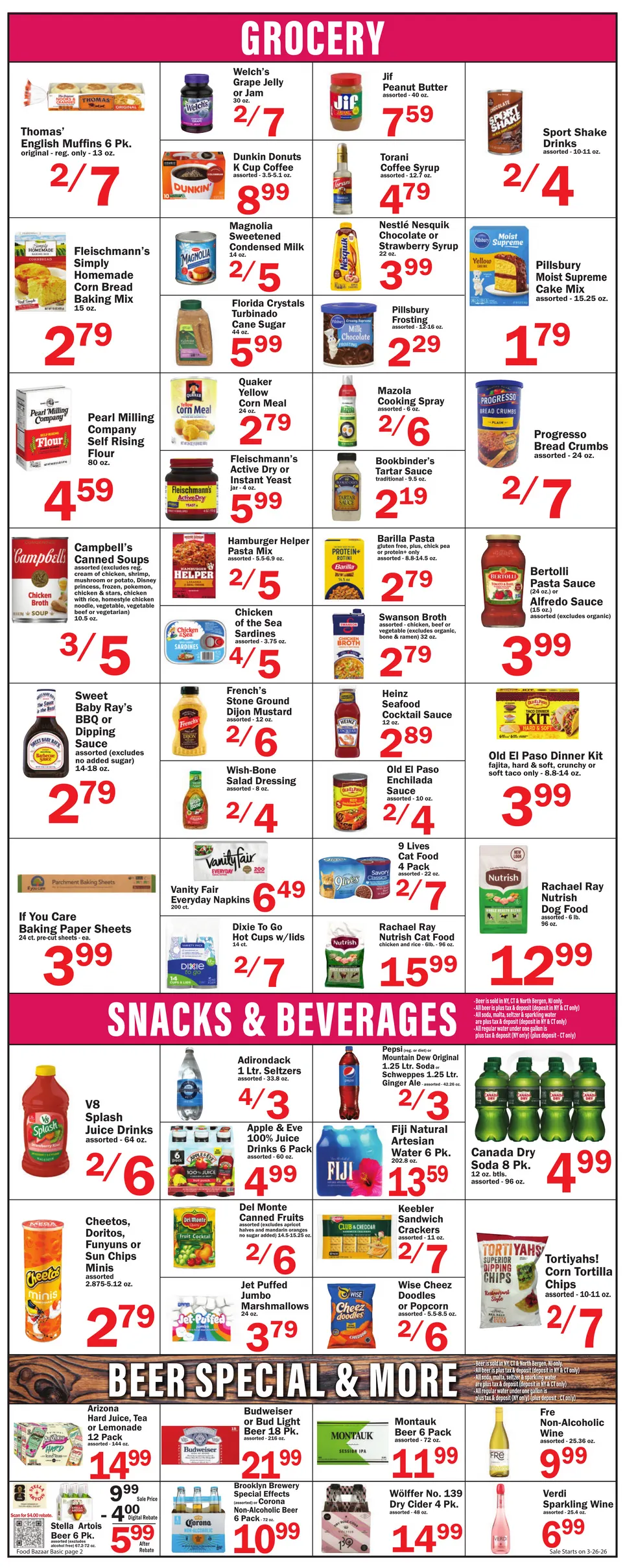 Weekly ad  Food Bazaar Sales from March 26 to April 1 2026 - Page 2