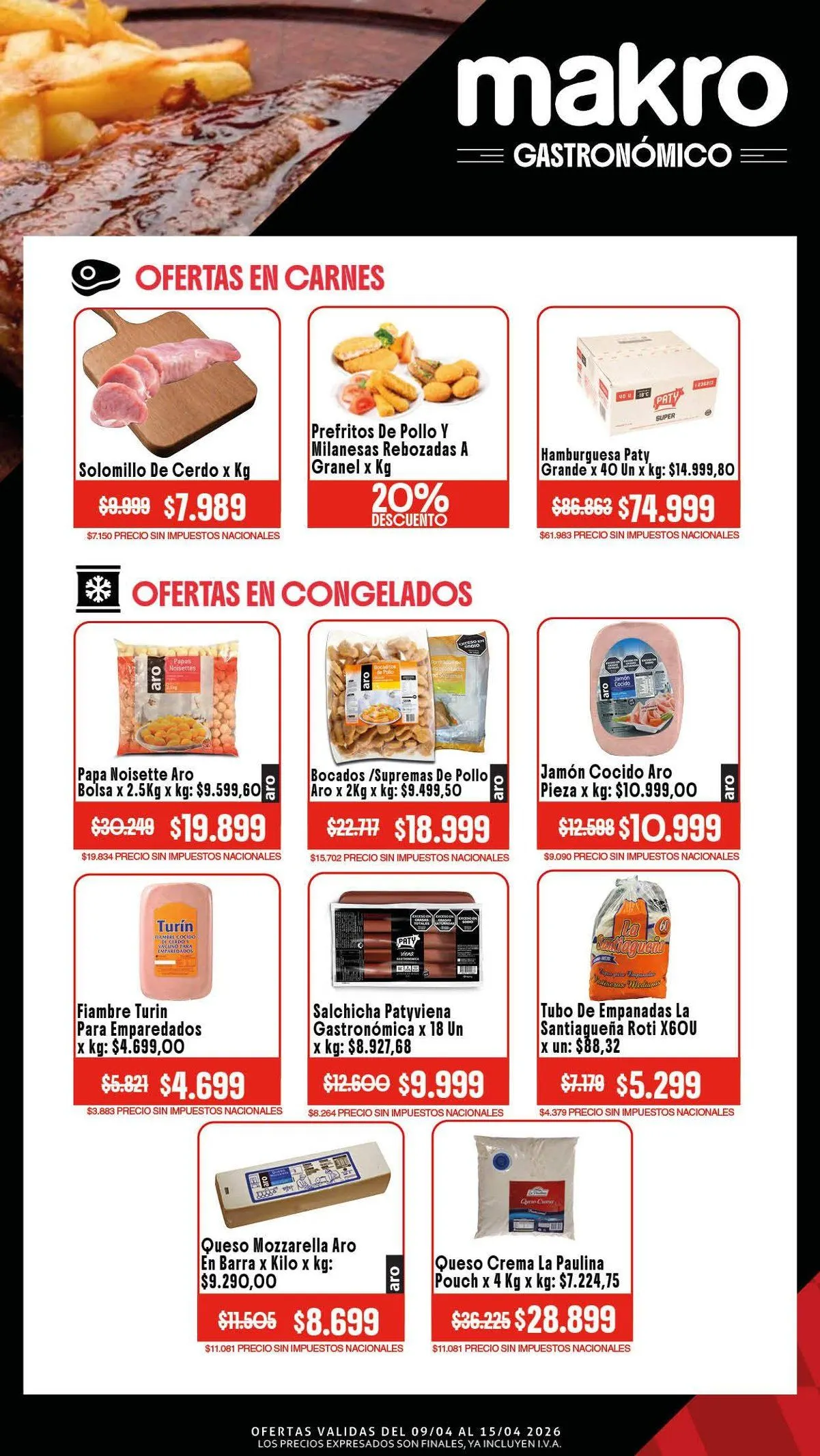 Ofertas de Ofertas Makro  9 de abril al 15 de abril 2026 - Página 2 del catálogo