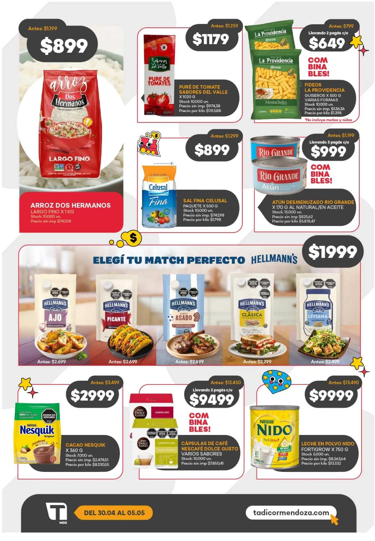 Ofertas de Ofertas Supermercados Tadicor  30 de abril al 5 de mayo 2026 - Página 2 del catálogo
