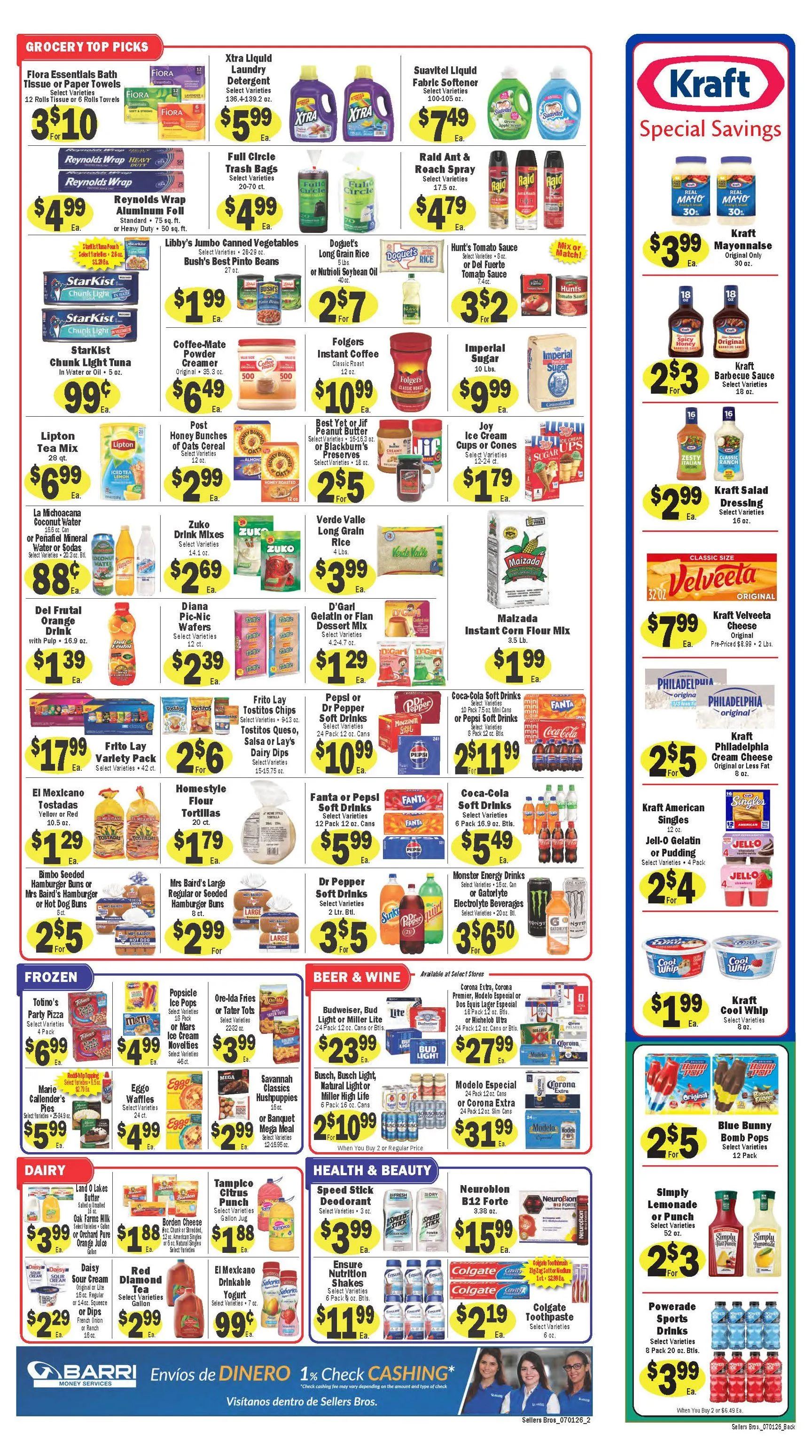 Weekly ad Sellers Bros Sales from July 1 to July 7 2026 - Page 2