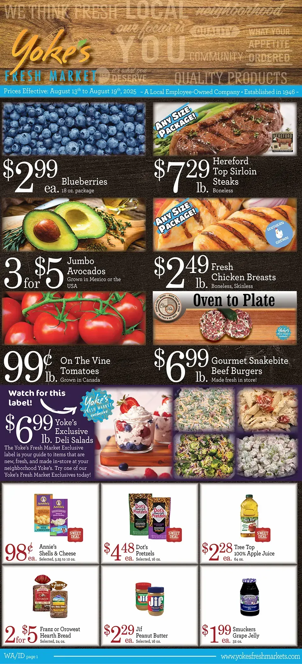 Weekly ad Fiesta Foods SuperMarkets Sales from August 13 to August 19 2025 - Page 