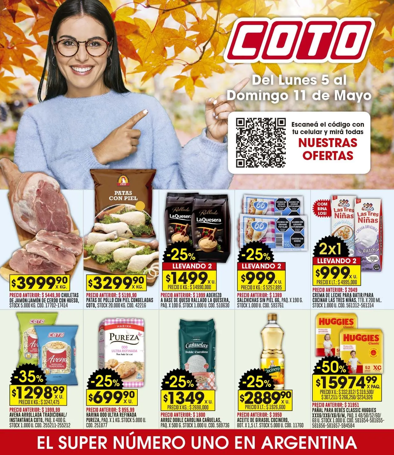 Ofertas de Coto Catalogo semanal 5 de mayo al 11 de mayo 2025 - Página 1 del catálogo