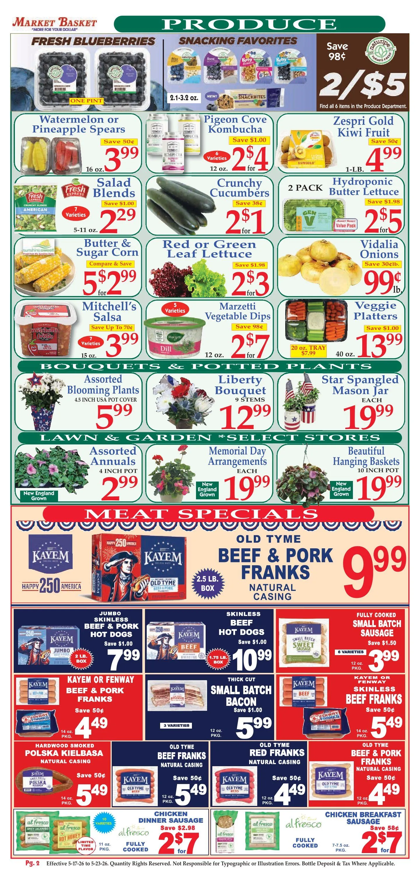 Weekly ad Market Basket Sales from May 17 to May 23 2026 - Page 2
