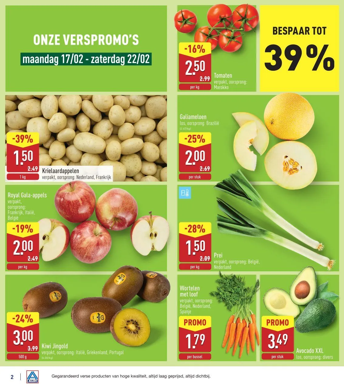ALDI Folder van 17 februari tot 22 februari 2025 - folder pagina 2