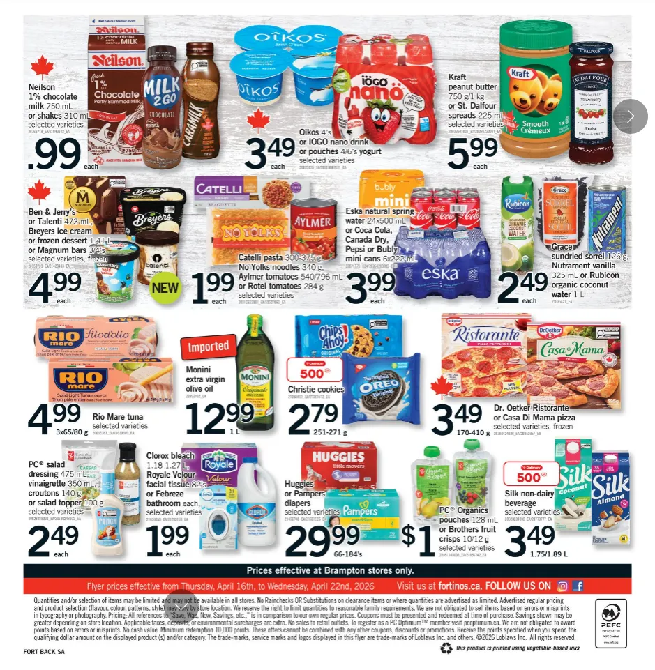 Fortinos Sales from April 16 to April 22 2026 - flyer page 2