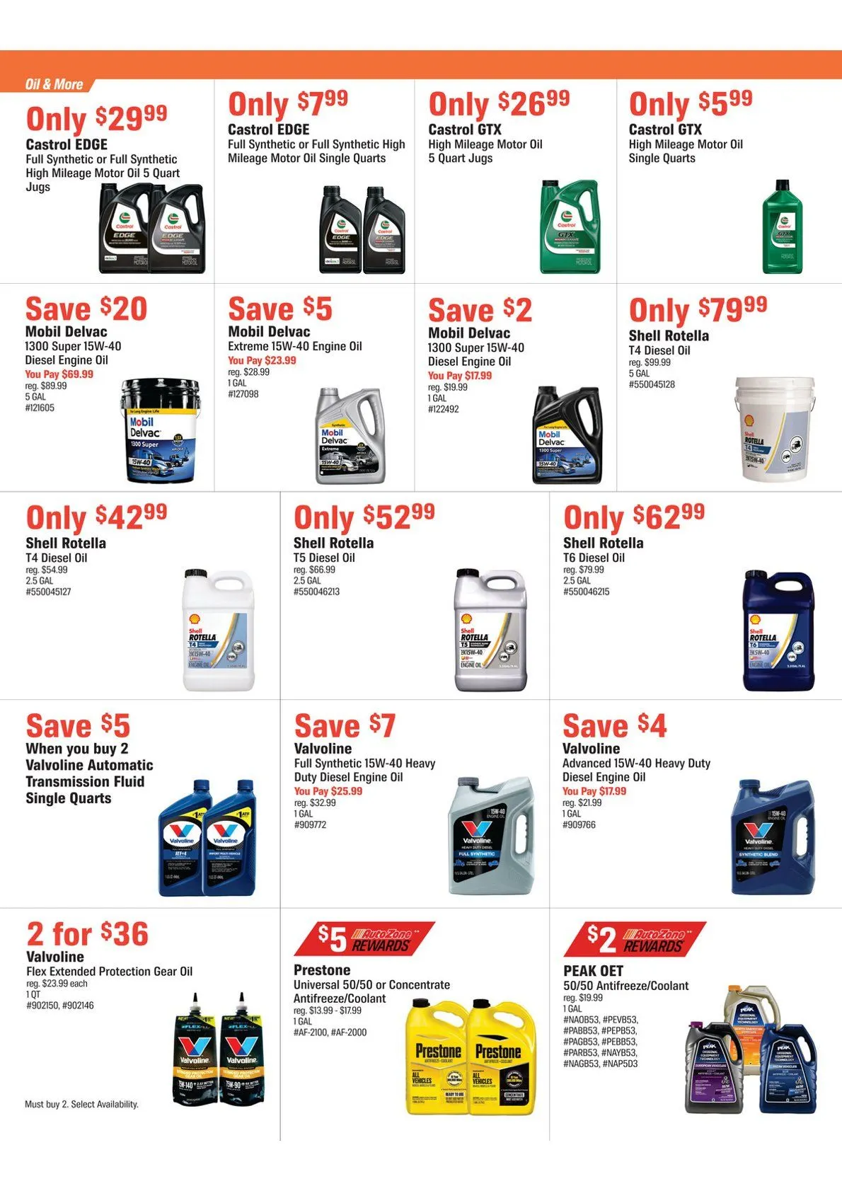 Weekly ad Autozone Sales from December 30 to February 9 2026 - Page 2