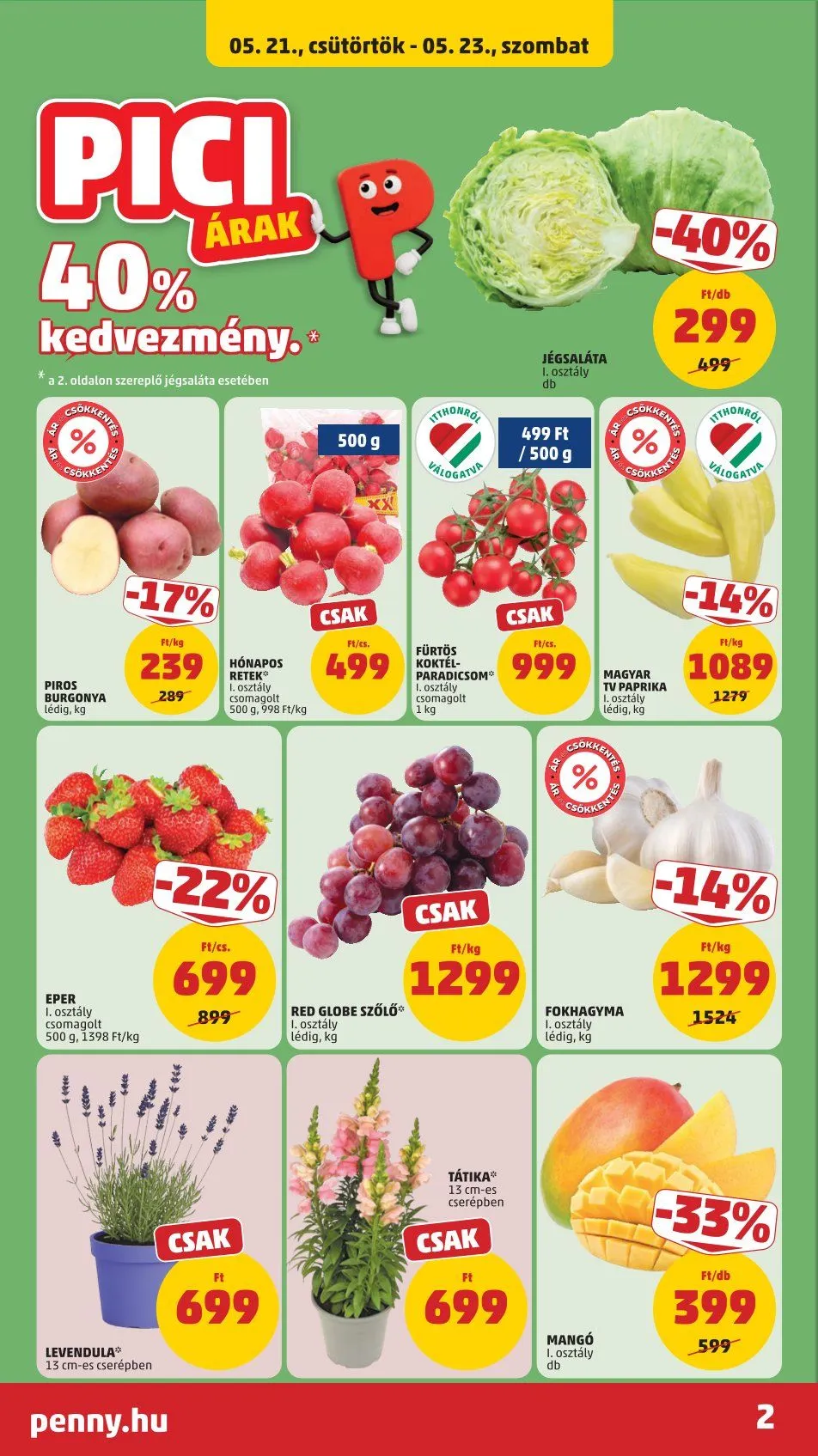Katalógus  Penny Market legfrissebb ajánlatai május 21.-tól május 27.-ig 2026. - Oldal 2