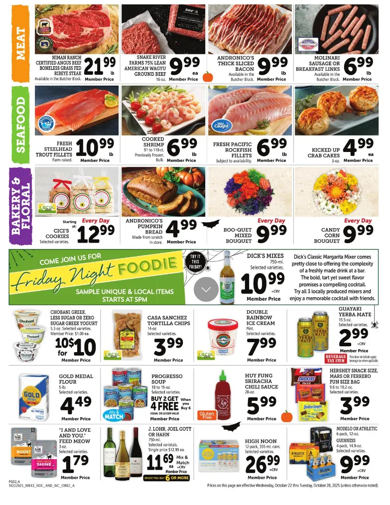 Weekly ad Andronico's Sales from October 22 to October 28 2025 - Page 2