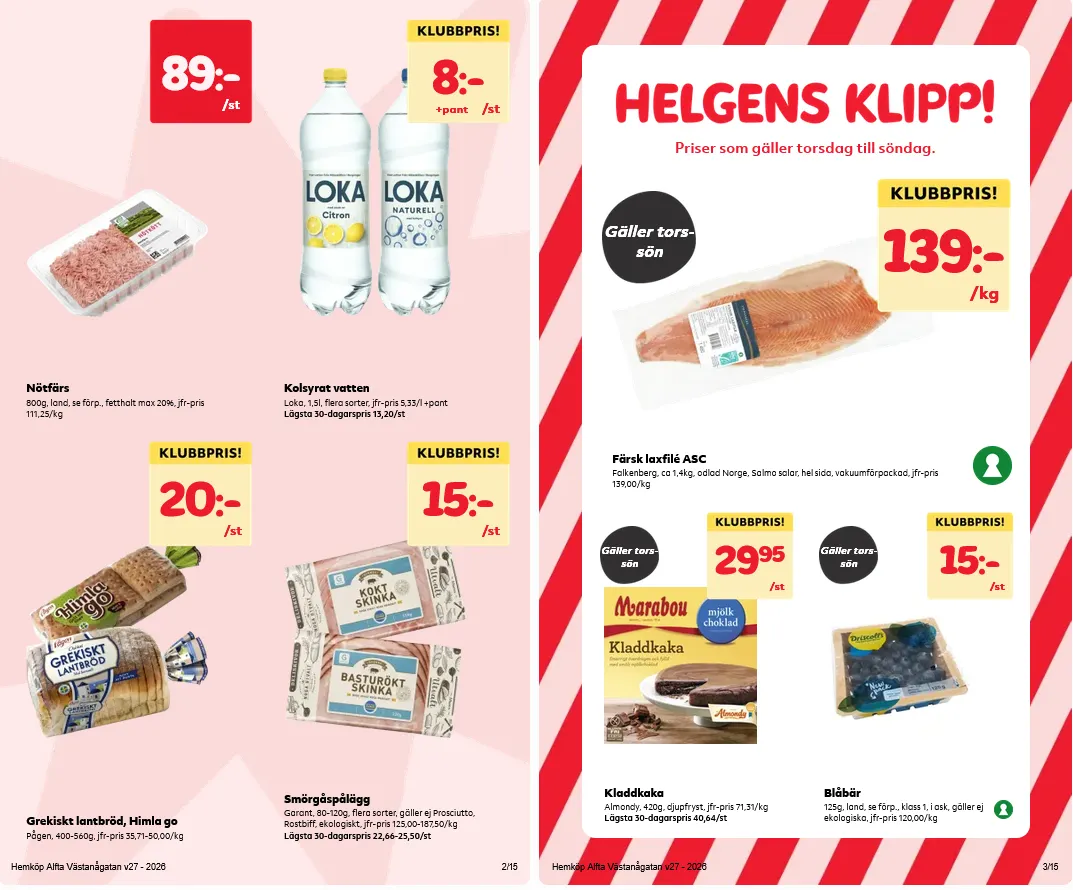 Hemköp från 29 juni till 5 juli 2026 - Reklamblad sidor 2