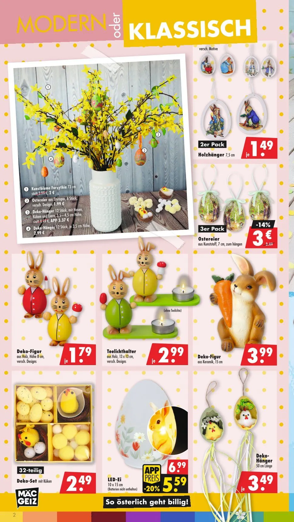 Mäc-Geiz Prospekte von 24. Februar bis 2. März 2026 - Prospekt seite 2