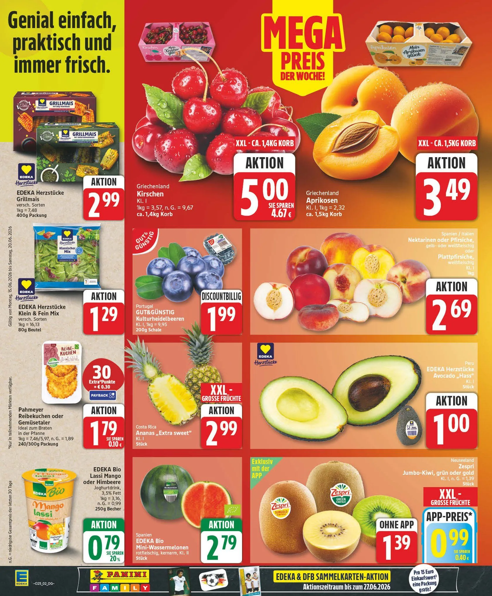 Edeka Prospekte  von 15. Juni bis 20. Juni 2026 - Prospekt seite 2