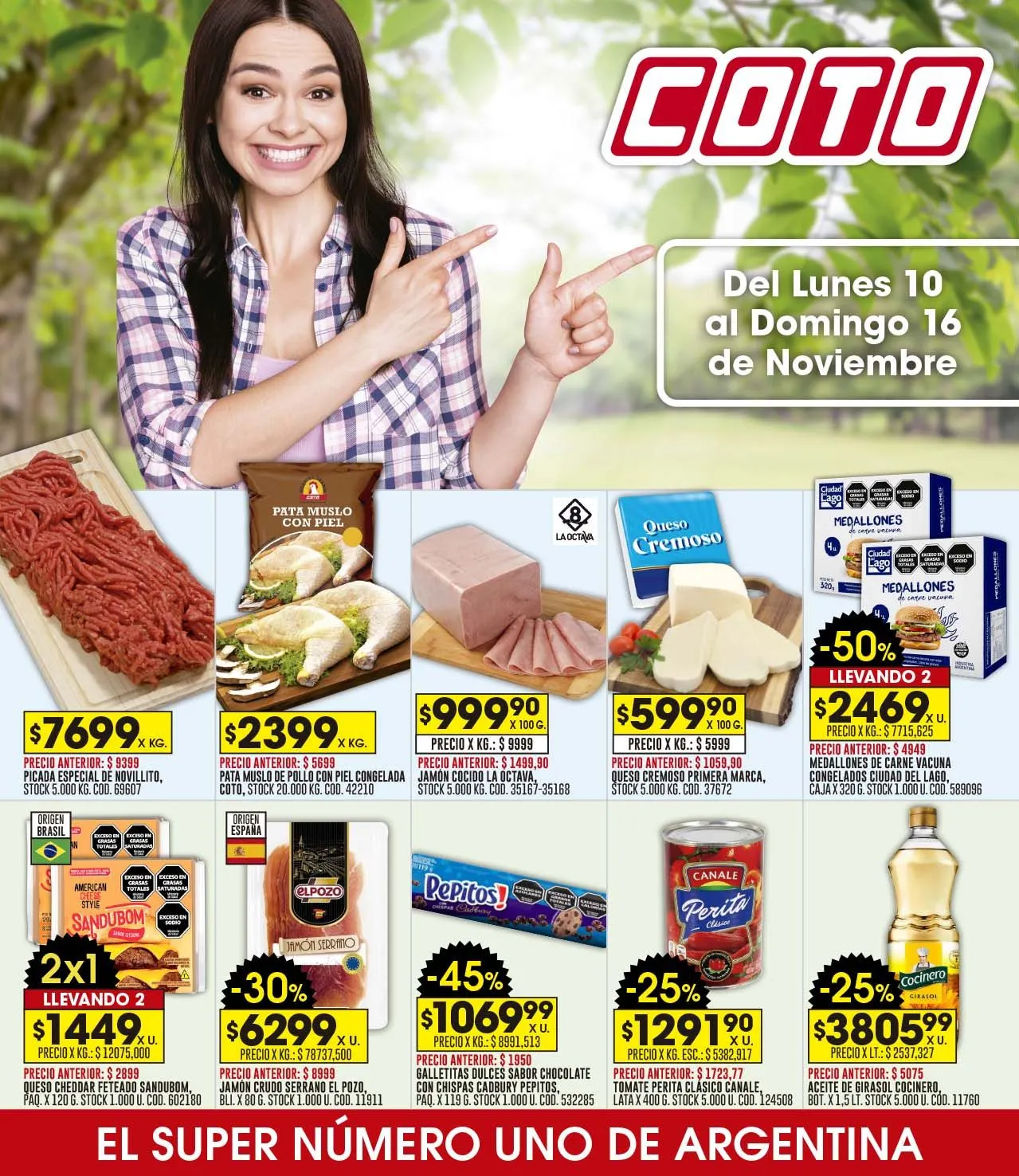 Coto Ofertas - 10 de noviembre 16 de noviembre 2025