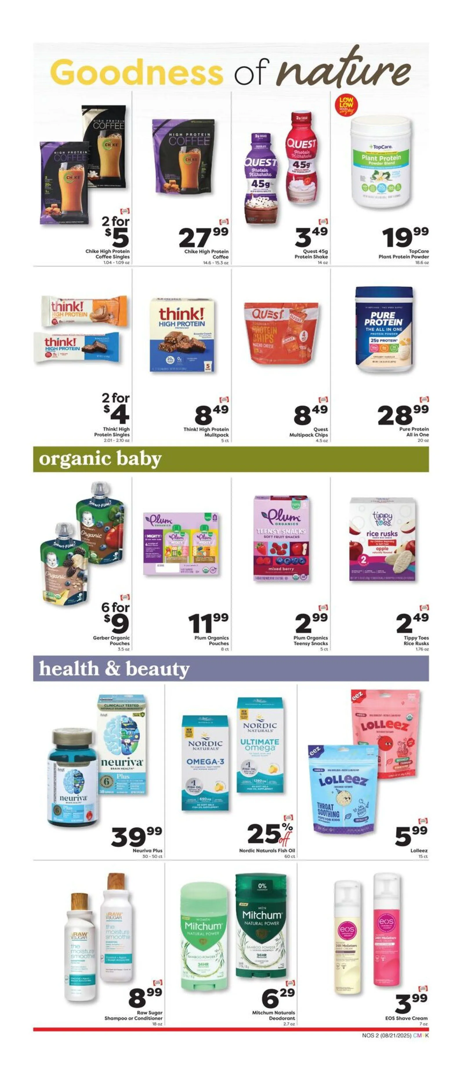 Weekly ad Weis Sales from August 21 to September 17 2025 - Page 2
