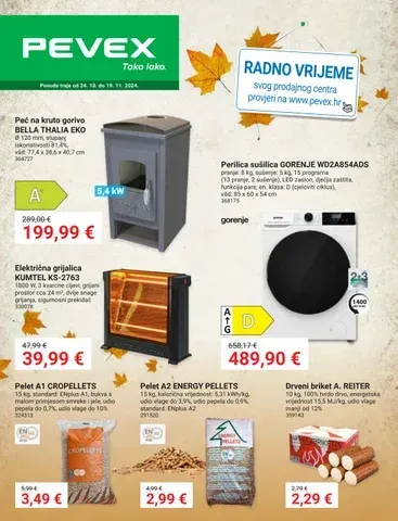 Katalog Pevex Ponude od 31. listopada do 19. studenoga 2024. - Pregled Stranica 1